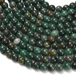 Natural African Jade Beads Strands&nbsp;G-F820-K02-8mm