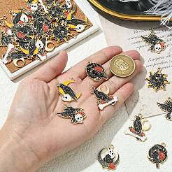 30Pcs 6 Styles Alloy Enamel Pendants&nbsp;FIND-CJ0003-69