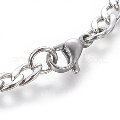 Tarnish Resistant 304 Stainless Steel Figaro Chain Bracelets&nbsp;BJEW-E369-06P