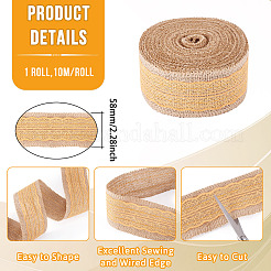 Burlap Ribbon&nbsp;OCOR-TAC0023-16E
