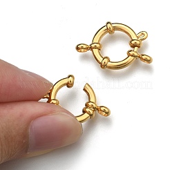 304 Stainless Steel Spring Ring Clasps&nbsp;STAS-H558-29G