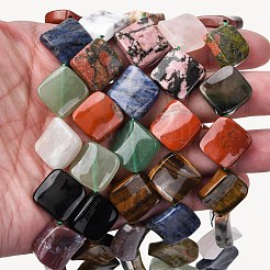 Natural Mixed Gemstone Beads Strands&nbsp;G-H340-01
