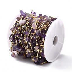 Handmade Beaded Chain&nbsp;CHC-D027-01G-08