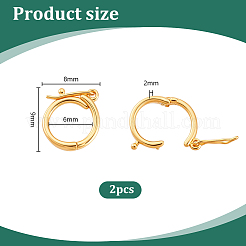2Pcs 925 Sterling Silver Twister Clasps&nbsp;FIND-AR0006-31