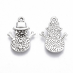 Tibetan Style Alloy Pendants&nbsp;X-TIBE-N010-37AS-RS