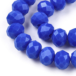 Opaque Solid Color Imitation Jade Glass Beads Strands&nbsp;LS-EGLA-A044-P3mm-D32