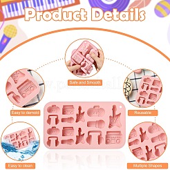 2Pcs Music Theme Silicone Fondant Molds&nbsp;ST-CJ0043-021
