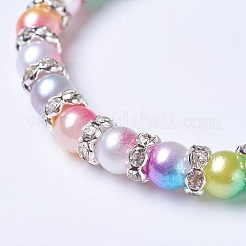 Acrylic Imitation Pearl Stretch Bracelets&nbsp;BJEW-JB04199