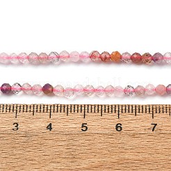 Natural Super Seven Quartz Beads Strands&nbsp;G-A276-C06-3mm