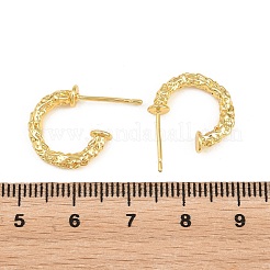 Brass Stud Earrings&nbsp;KK-Z166-10G