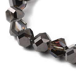 Transparent Electroplate Glass Beads Strands&nbsp;EGLA-I017-04-HP03