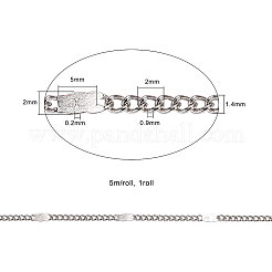 Brass Coated Iron Cable Chains&nbsp;CH-CJ0001-04P