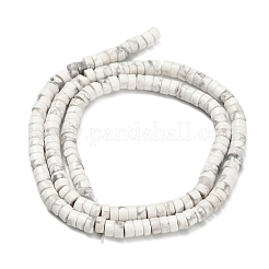Natural Howlite Beads Strands&nbsp;G-Z110-A29-2x4mm