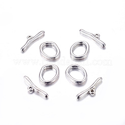 Alloy Toggle Clasps&nbsp;LS-PALLOY-G014-AS