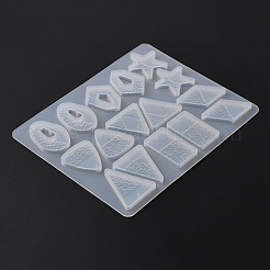 Star/Rhombus/Triangle DIY Pendant Silicone Molds&nbsp;LS-DIY-TAC0012-74