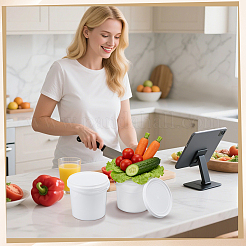 12Pcs Plastic Storage Bucket&nbsp;AJEW-TW0001-22B