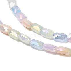 Electroplate Glass Beads Strands&nbsp;X-EGLA-P065-02A-01