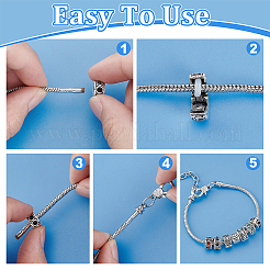 Alloy European Style Clasps&nbsp;PDLC-PH0001-01
