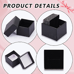 Kraft Cotton Filled Cardboard Paper Jewelry Gift Boxes&nbsp;LS-CBOX-WH0003-01A
