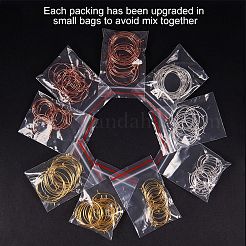 Brass Wine Glass Charm Rings&nbsp;KK-PH0035-15