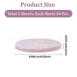 3 Bags Felt Furniture Pads&nbsp;AJEW-DJ0004-57B-01