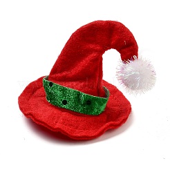 Christmas Clothes Felt Cloth & Iron Wine Bottle Cover Decoration&nbsp;DJEW-K027-02C