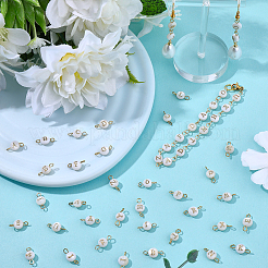 2 Bags Natural Freshwater Shell Beads Connector Charms&nbsp;FIND-SC0021-02