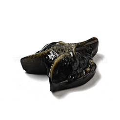 Natural Golden Sheen Obsidian Pendants&nbsp;G-D471-03