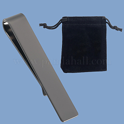 1Pc 304 Stainless Steel Tie Clip&nbsp;STAS-BBC0008-04B