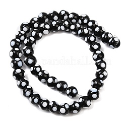 Handmade Lampwork Beads&nbsp;LAMP-D002-8mm-01J