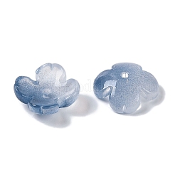 Baking Paint Glass Bead Caps&nbsp;GLAA-S202-04G