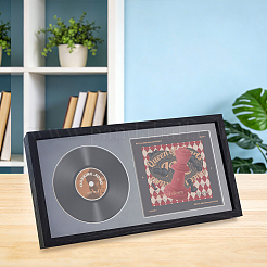 MDF Board Glass CD Display Stands&nbsp;ODIS-WH0007-98B
