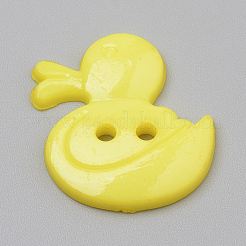 2-Hole Acrylic Buttons&nbsp;BUTT-Q037-10J
