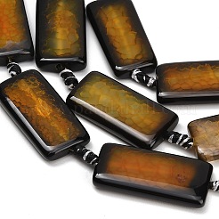 Natural Dragon Veins Agate Beads Strands&nbsp;GG-CBA2A74-01C
