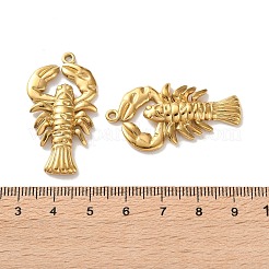 304 Stainless Steel Pendants&nbsp;STAS-A124-02A-G
