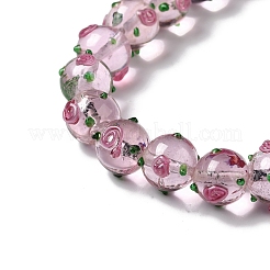 Handmade Bumpy Lampwork Beads Strands&nbsp;LAMP-K037-16D