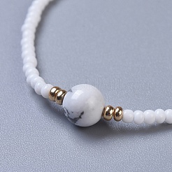 Nylon Thread Braided Beads Bracelets&nbsp;BJEW-JB04346-10