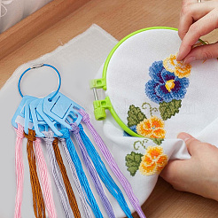 30Pcs Acrylic Spool Floss Bobbins&nbsp;FIND-PH0018-62A-01