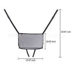 Universal Auto Car Seat Storage Mesh Organizer With Hook Pouch Holder Trunk And Car Seat Organizer&nbsp;ST-GF0001-01