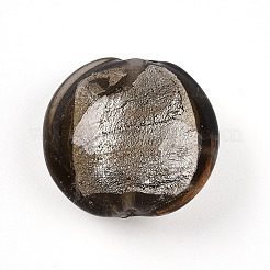 Handmade Silver Foil Glass Beads&nbsp;SLF20mmY-M