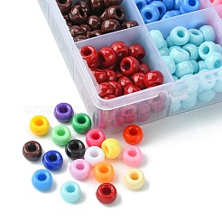 702pcs 18 Colors Opaque Plastic Beads&nbsp;KY-YW0001-41