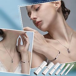 6 Sets 6 Styles 304 Stainless Steel Bayonet Clasps&nbsp;STAS-UN0037-37