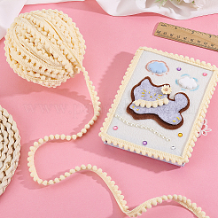 Polyester Lace Trim&nbsp;SRIB-PH0001-25B
