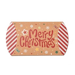 Christmas Theme Cardboard Candy Pillow Boxes&nbsp;CON-G017-02K
