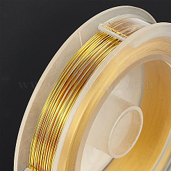 4 Rolls 4 Colors Round Copper Craft Wire&nbsp;CWIR-BC0006-20