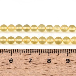 Natural Amber Beads Strands&nbsp;G-N351-05A-01