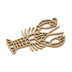 Ocean Theme 201 Stainless Steel Pendants&nbsp;STAS-G366-08G-01