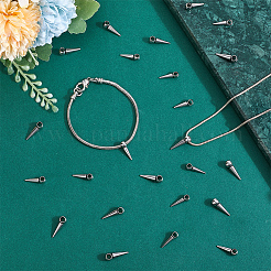 48Pcs 2 Styles 201 Stainless Steel Pendants&nbsp;STAS-HY0001-62