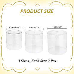 6Pcs 3 Styles Plastic Hydroponic Vase&nbsp;AJEW-AR0005-56