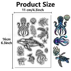 Plastic Stamps&nbsp;DIY-WH20018-0276